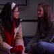 On-screen best friends Lane (Keiko Agena) and Rory (Alexis Bledel)